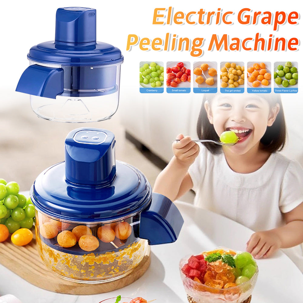 Automatic Electric Grape Peeler – Rechargeable Hands‑Free Fruit Skin Remover